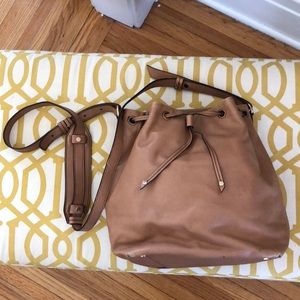 Banana Republic Leather mini-messenger